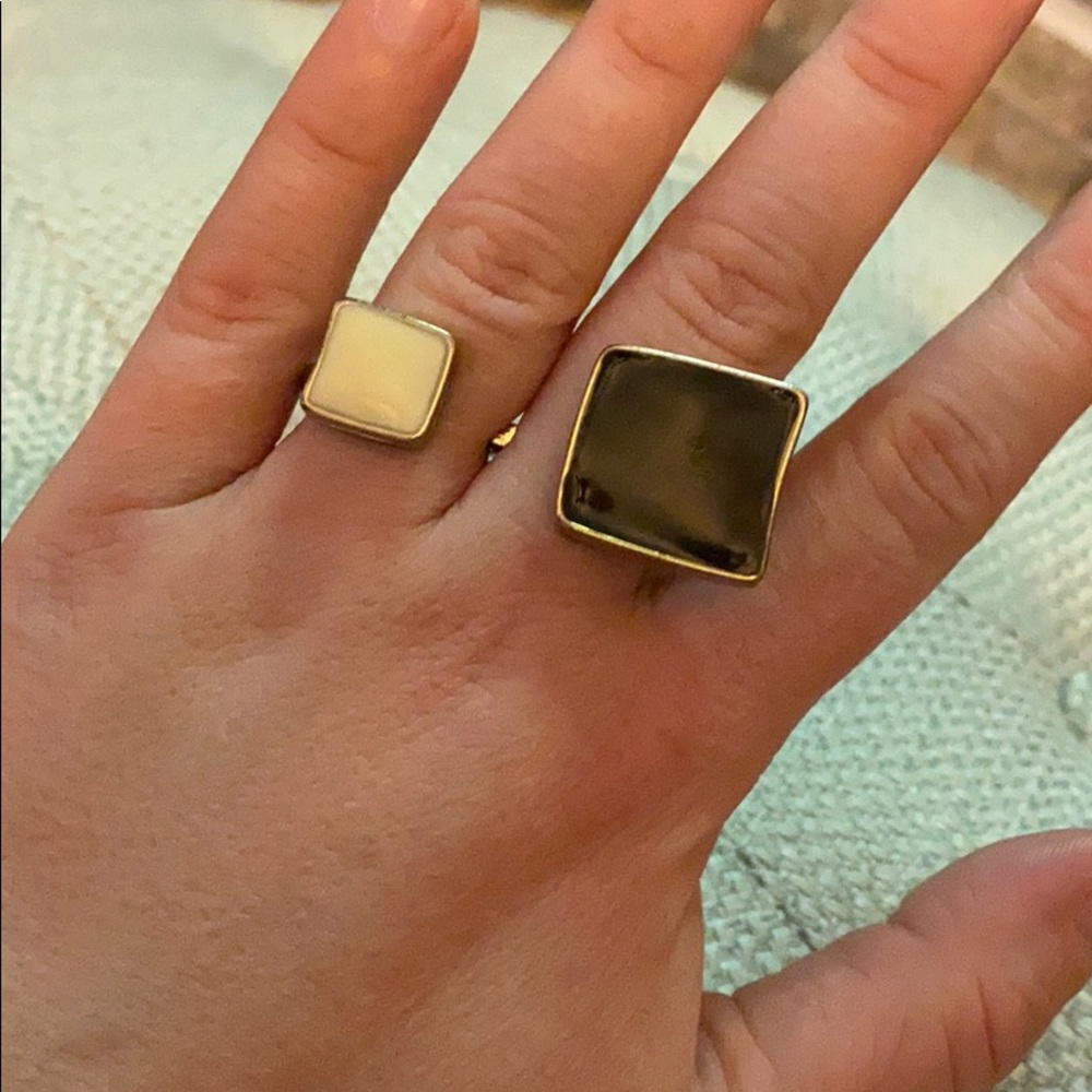Two finger ring illusion ring - Picture 3 of 6